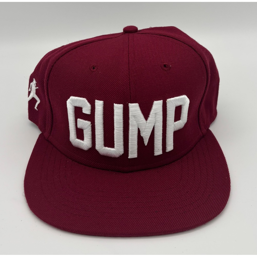 Headgear Classics Forrest Gump 1994 Movie Promo Snapback Hat Maroon GUMP 44 NEW